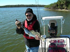 fred fishing with daytona's captain barry